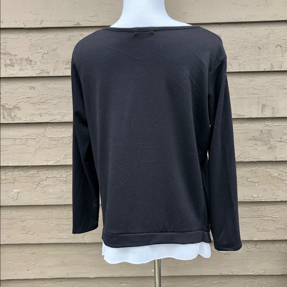 ☀️☀️☀️ 4/$20 Pebble and Stone 3/4 sleeve tunic with flutter hem - Picture 3 of 5